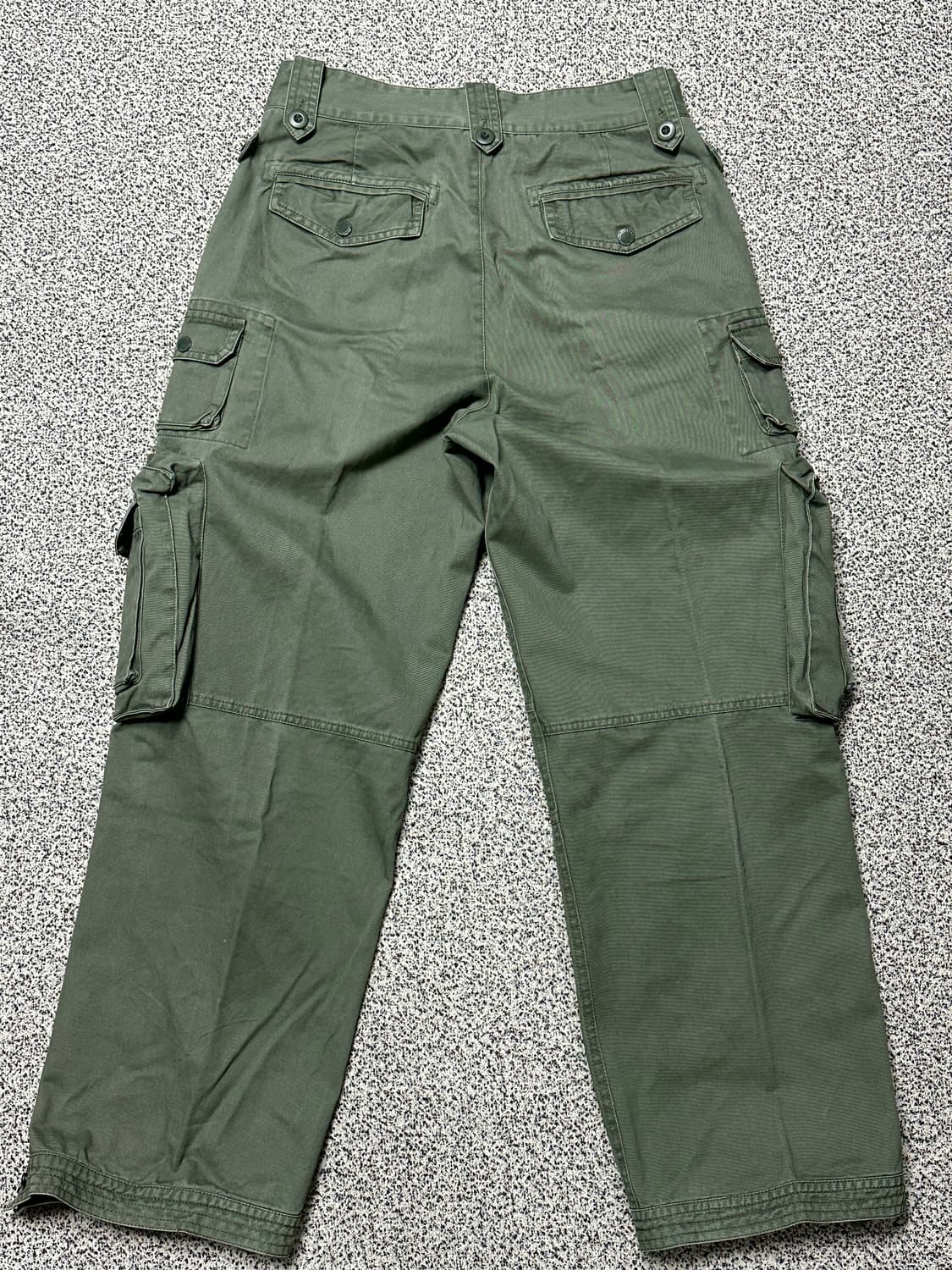 Fostex mcd 파라슈트 팬츠 올리브 빈티지워시 상품이미지2