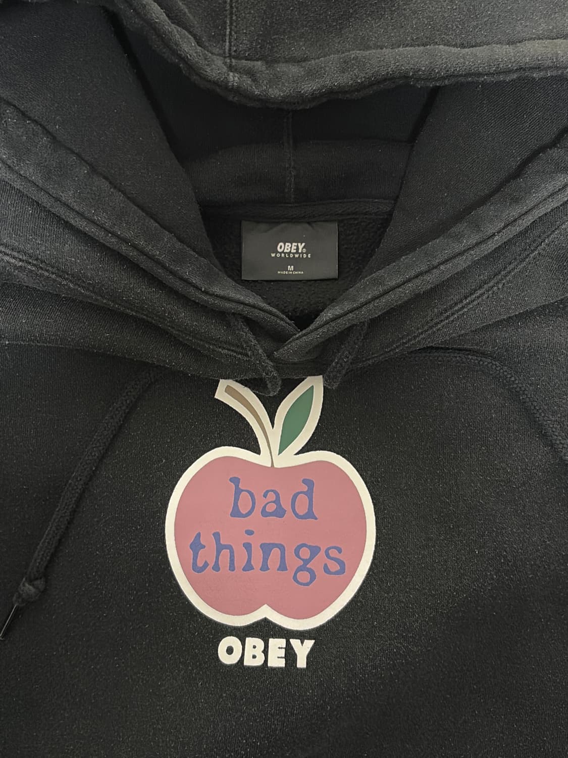 OBEY BAD THINGS HOODED SWEATSHIRT 상품이미지2