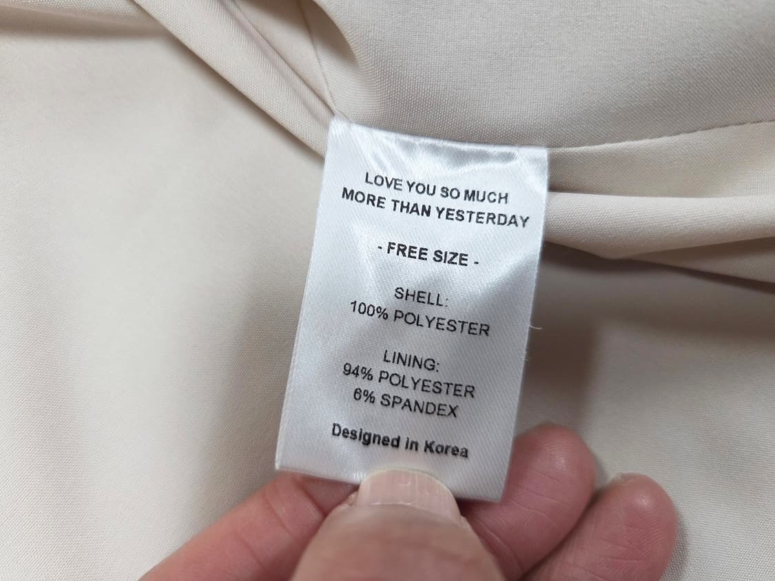 러브유쏘머치(LOVE YOU SO MUCH) 에코퍼 블루종자켓 새상품  상품이미지10