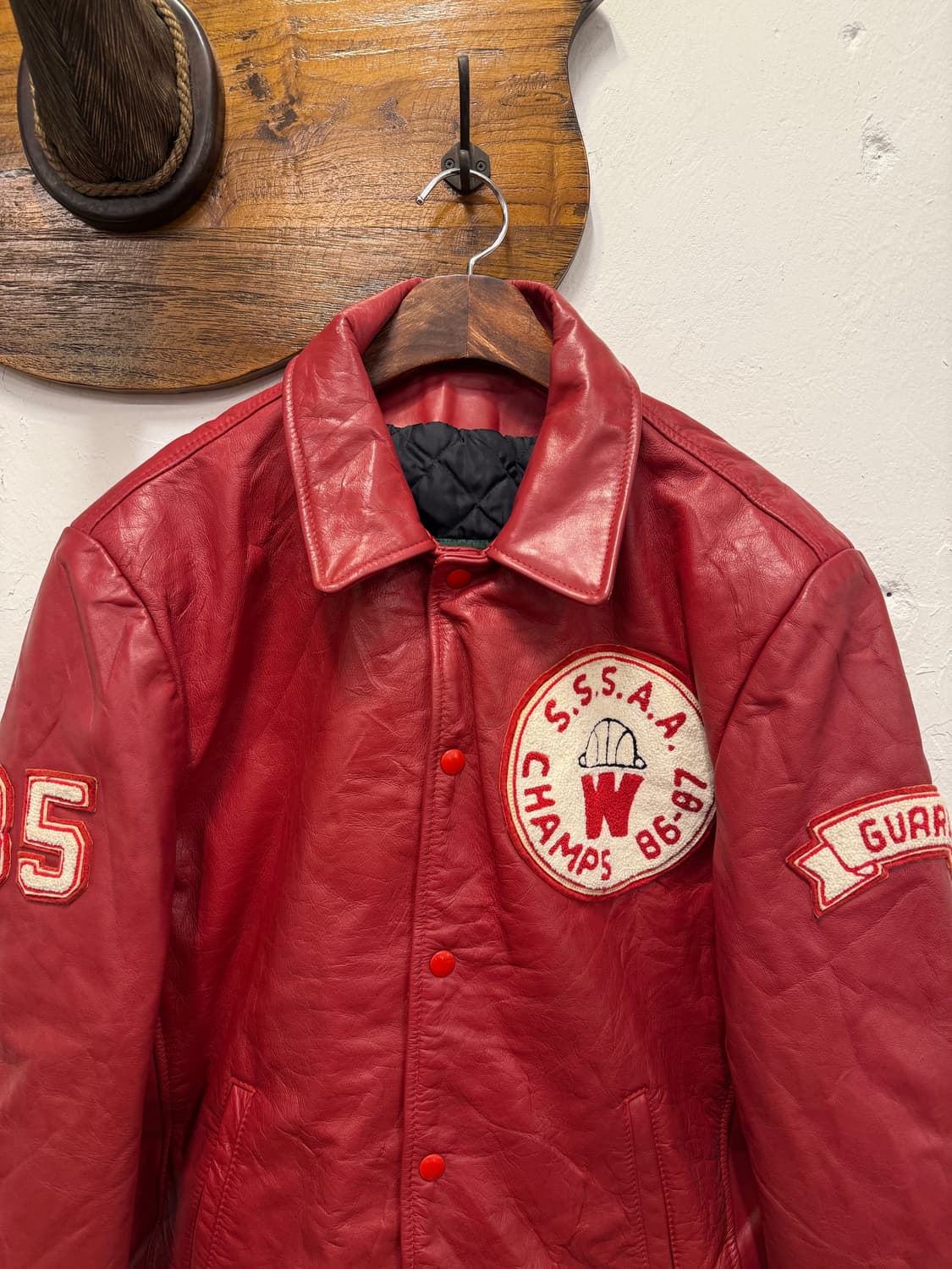 (L) 80s Warriors Basketball Leather Vars 상품이미지6