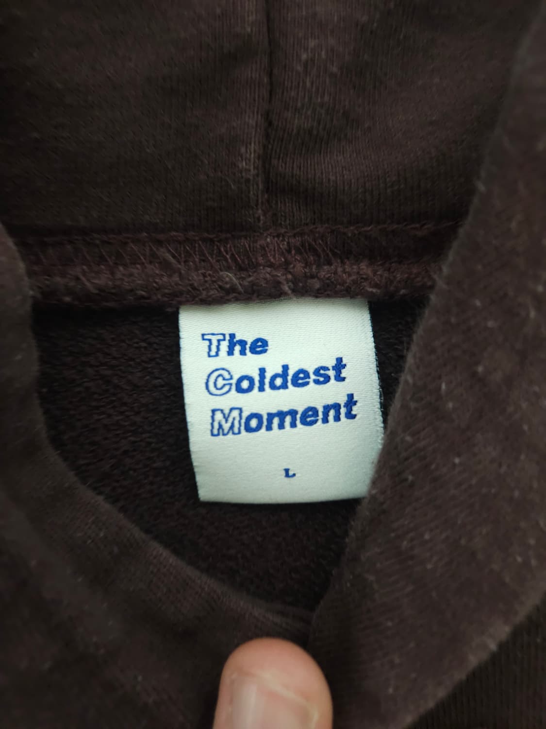 더콜디스트모먼트 후드티 L 상품이미지2