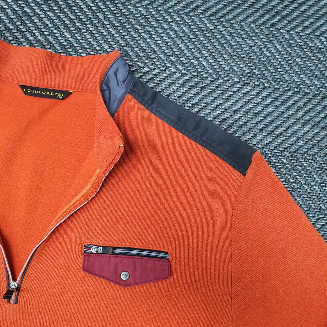 루이까스텔 반집업 긴팔티 남자110 상품이미지3