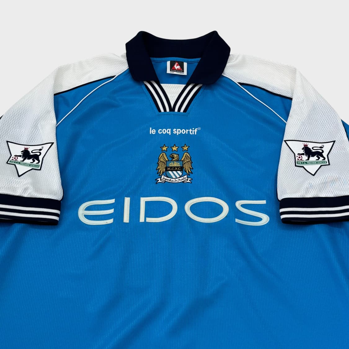99-01 맨체스터 시티 홈 No.15 알프잉에 홀란 상품이미지3