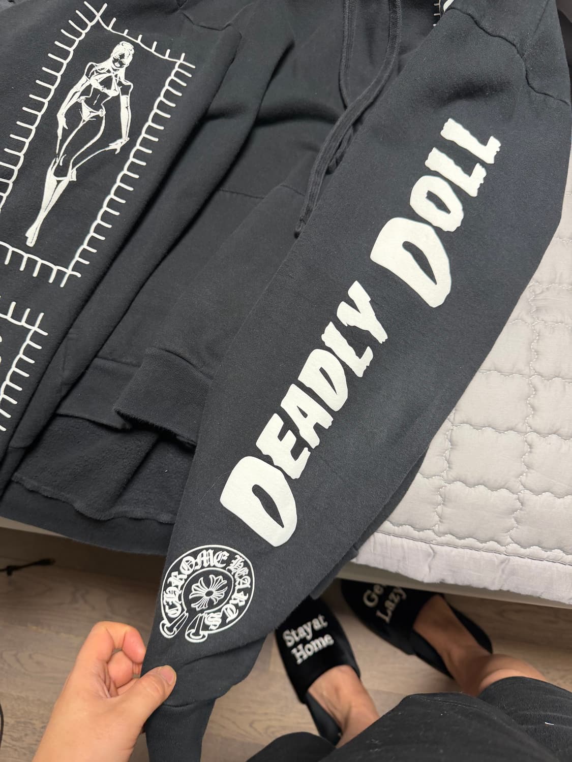 크롬하츠데들리돌후드티 상품이미지6