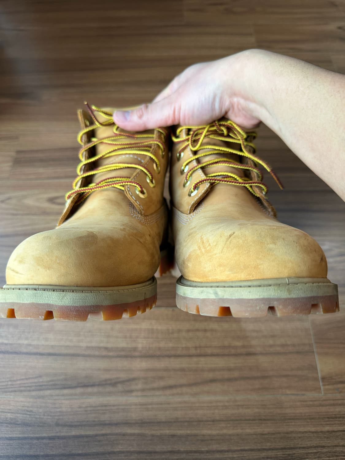 팀버랜드 6인치 프리미엄 옐로 워커부츠 235 상품이미지8