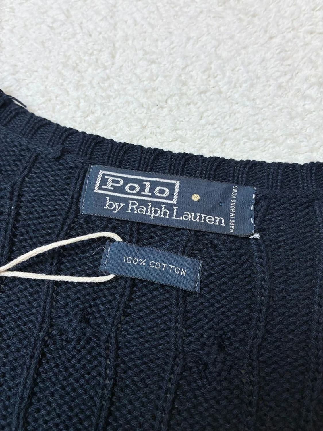 폴로 랄프로렌 90's 골프 방패 니트 베스트 PN5937 상품이미지8
