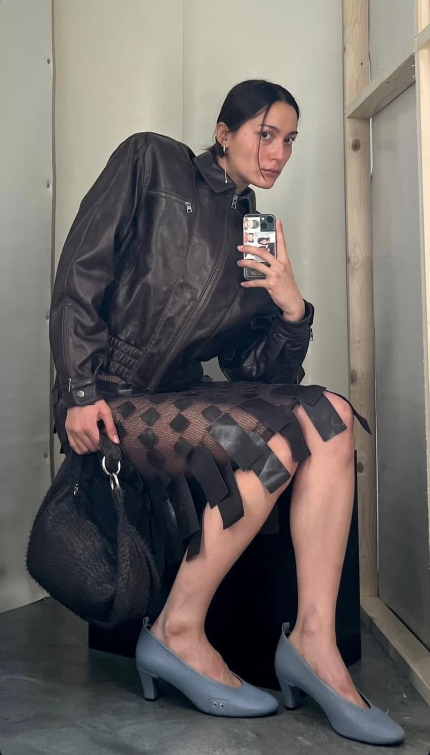 팔로마울 Mini Dry 미니 드라이 백/브라운 퍼 상품이미지4