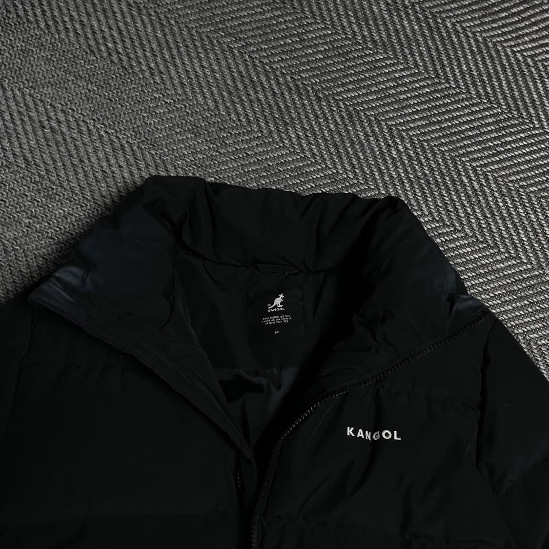 캉골 오리지널 베이직 덕다운 푸퍼 패딩 블랙o 5277 상품이미지6