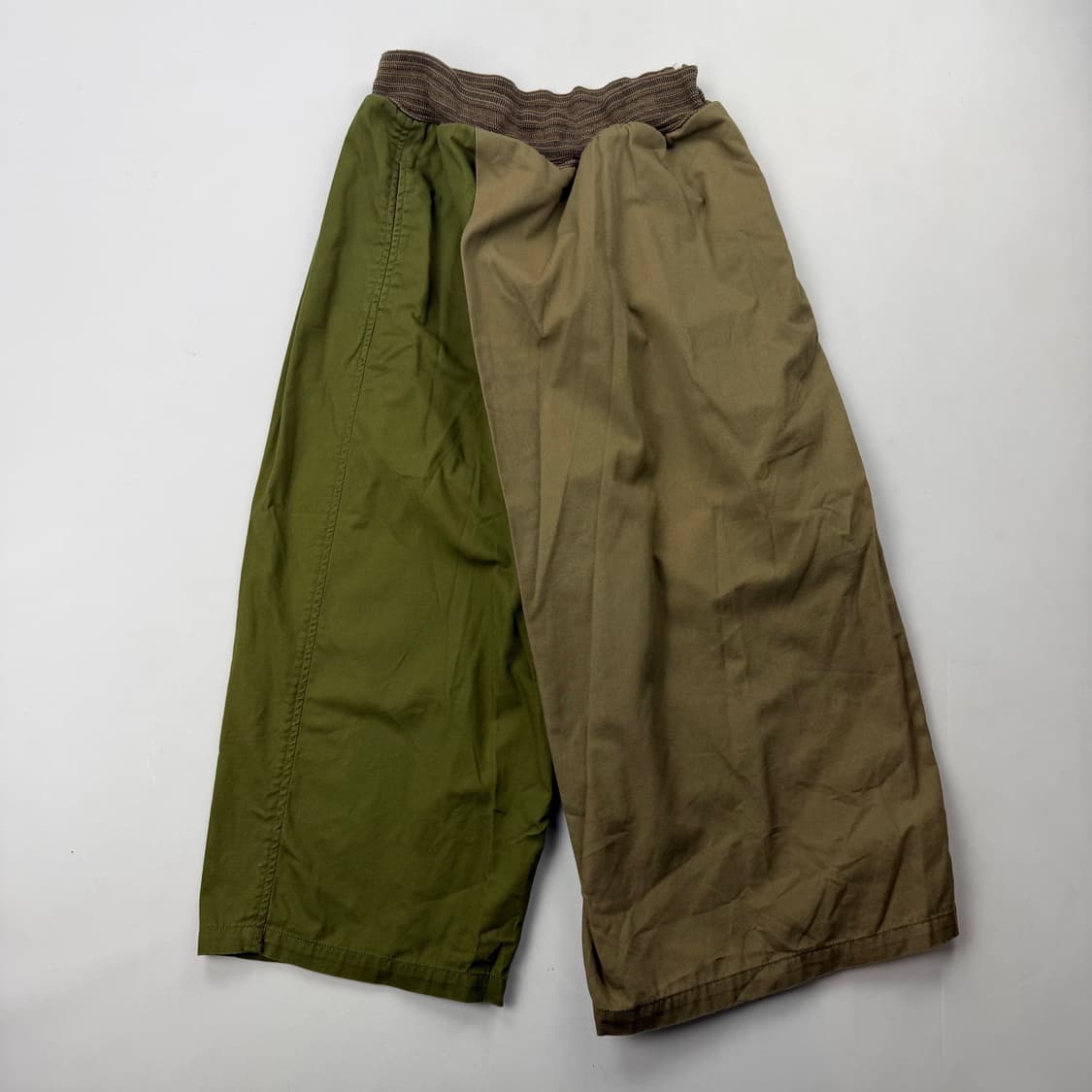 캐피탈 니산 패치워크 와이드 팬츠 상품이미지2