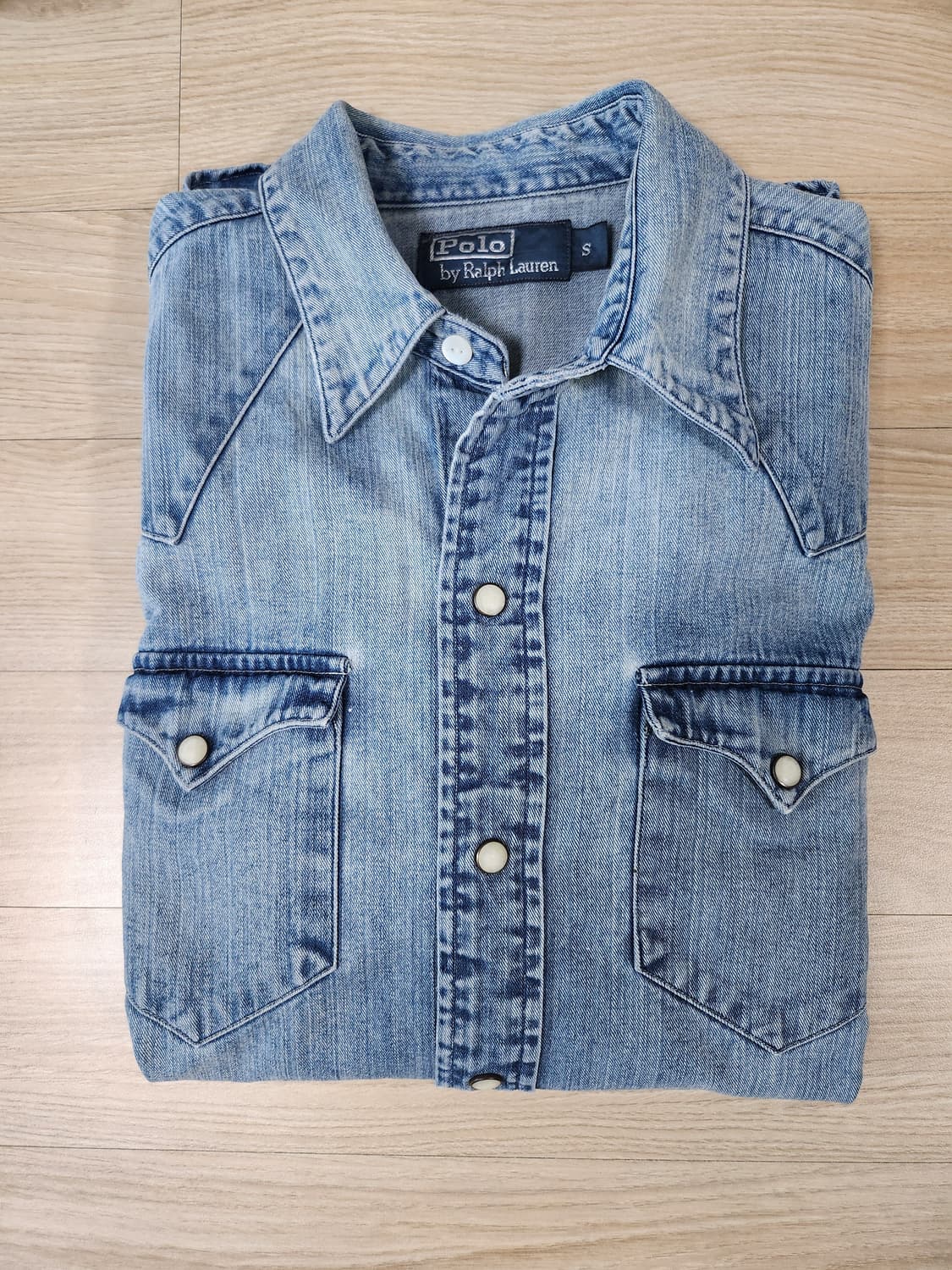 폴로랄프로렌 웨스턴데님셔츠 (S 상품이미지2