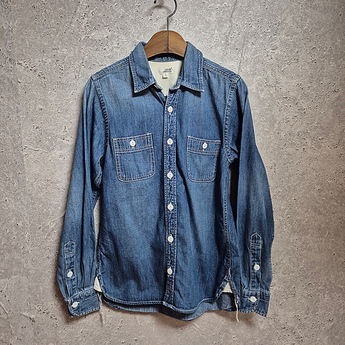 unus entil shirt 여성 데님 셔츠 상품이미지1