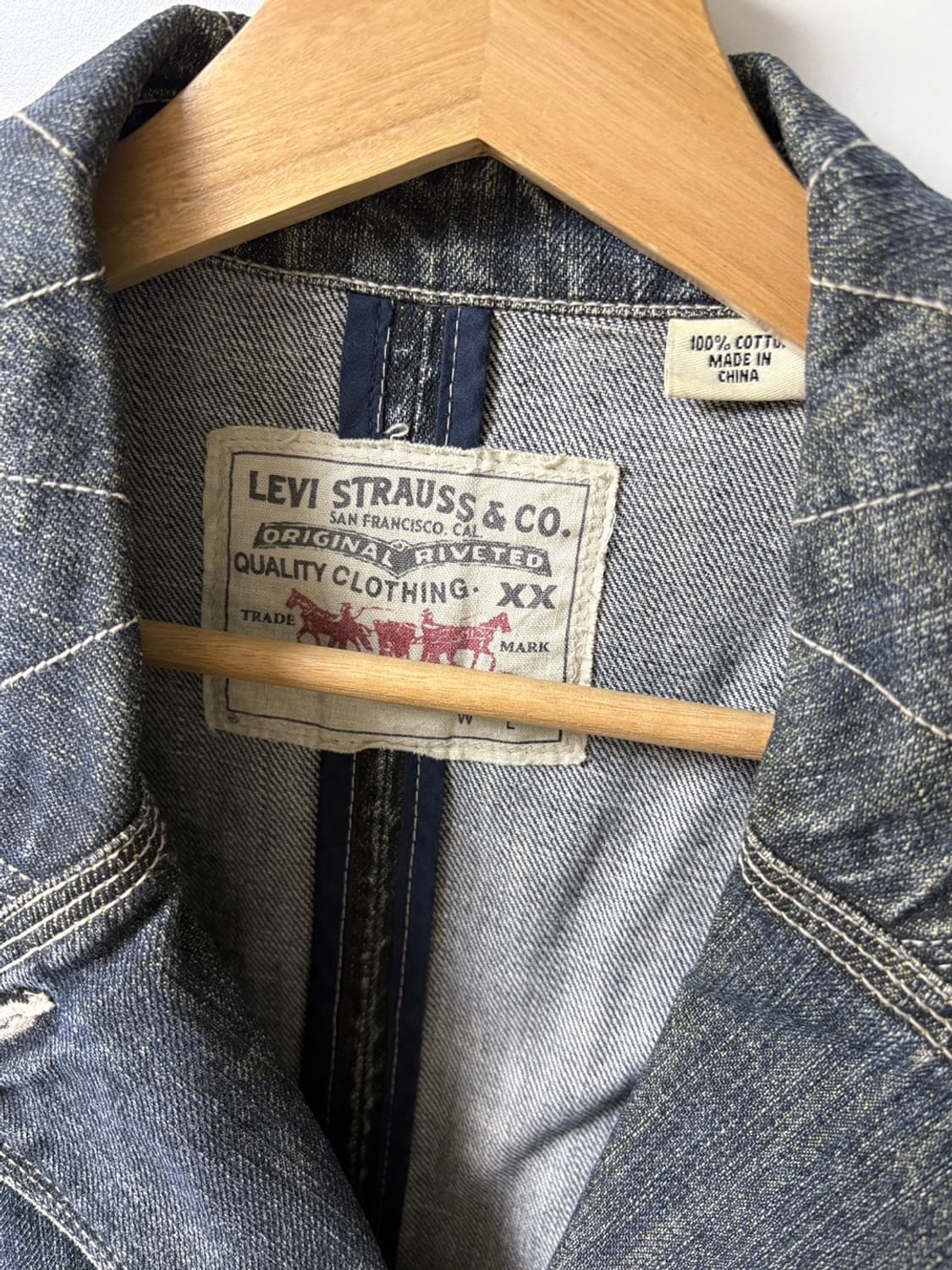 리바이스 데님 블레이져 상품이미지4