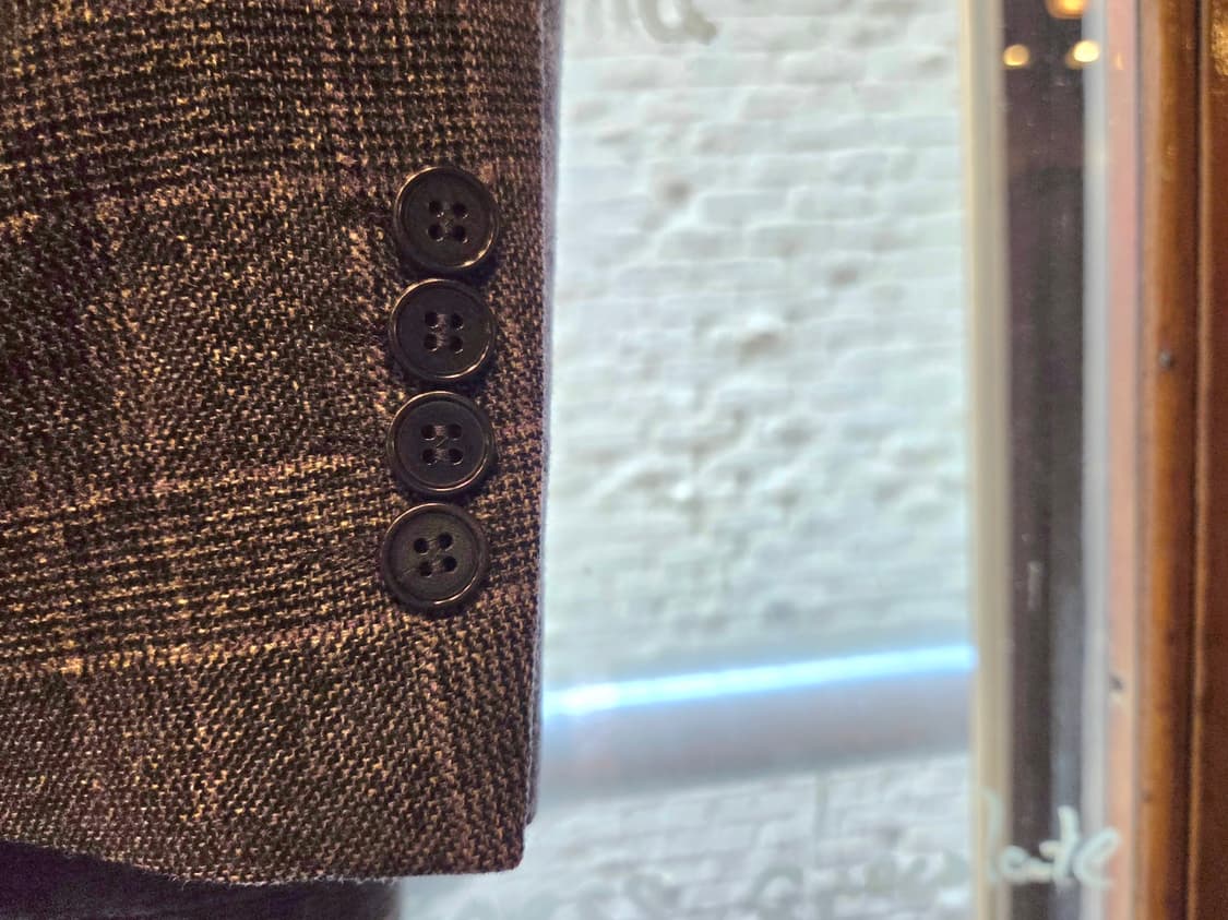 영국 비스포크 움베르토 마시 플란넬자켓  상품이미지7