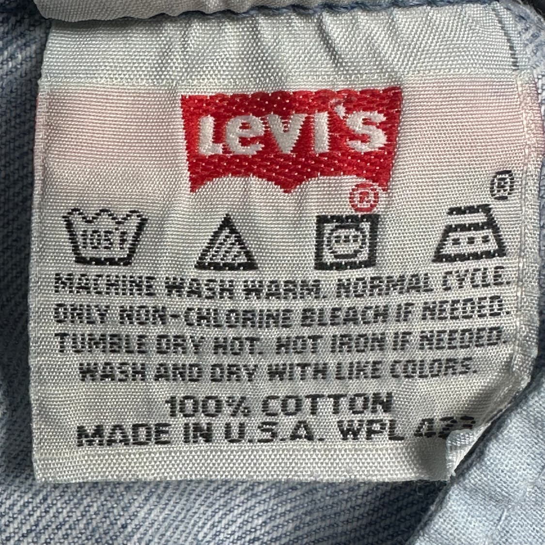 빈티지 90s 리바이스 501 USA 31x32 상품이미지5