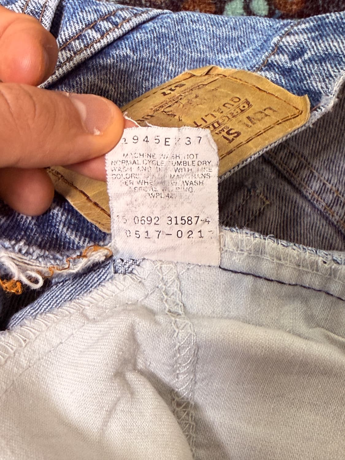 90s levis 517 made in usa 상품이미지10