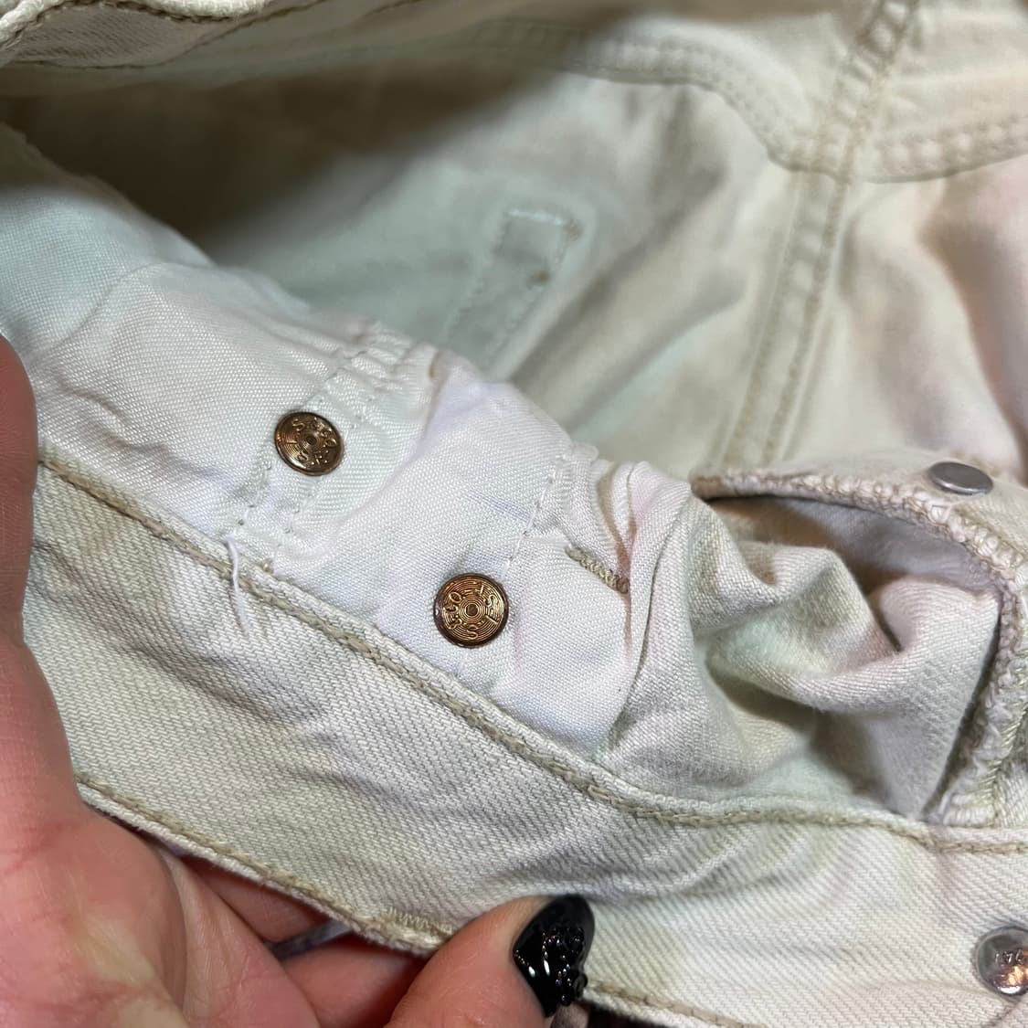 리바이스 501 리메이크 커스텀 프린팅 팬츠 상품이미지5