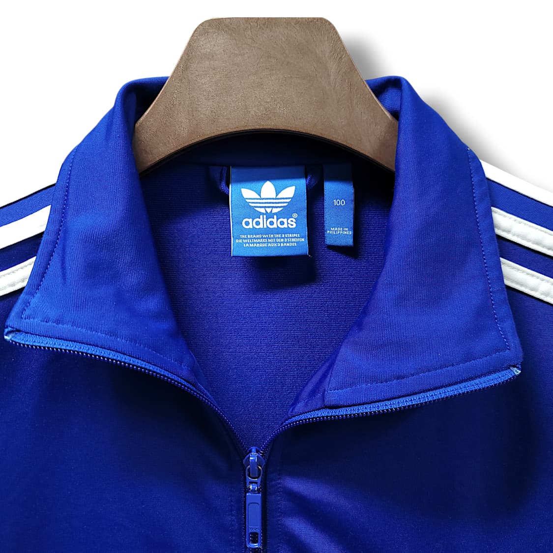[100] 아디다스 블루&화이트라인 파이어버드 트랙탑 져지 상품이미지9