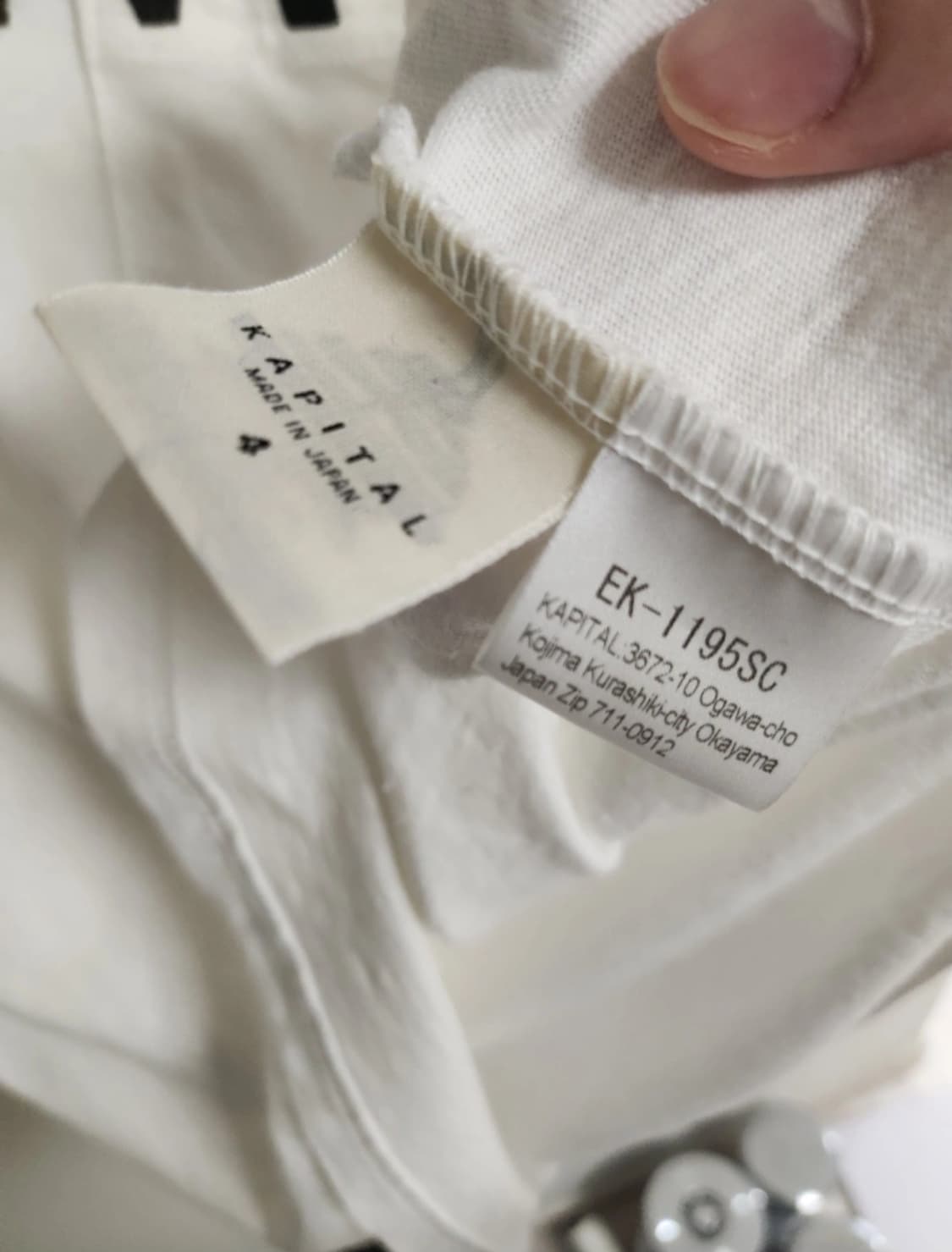 캐피탈 farmy 링거 반팔 4사이즈  상품이미지4