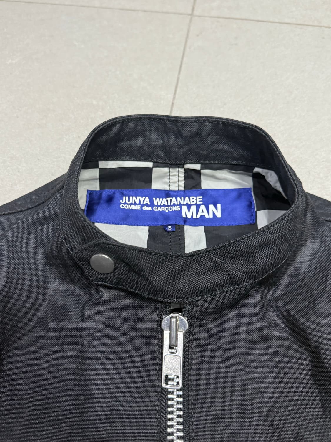 2006 준야 와타나베 왁스 코팅 나일론 집업 자켓 상품이미지7