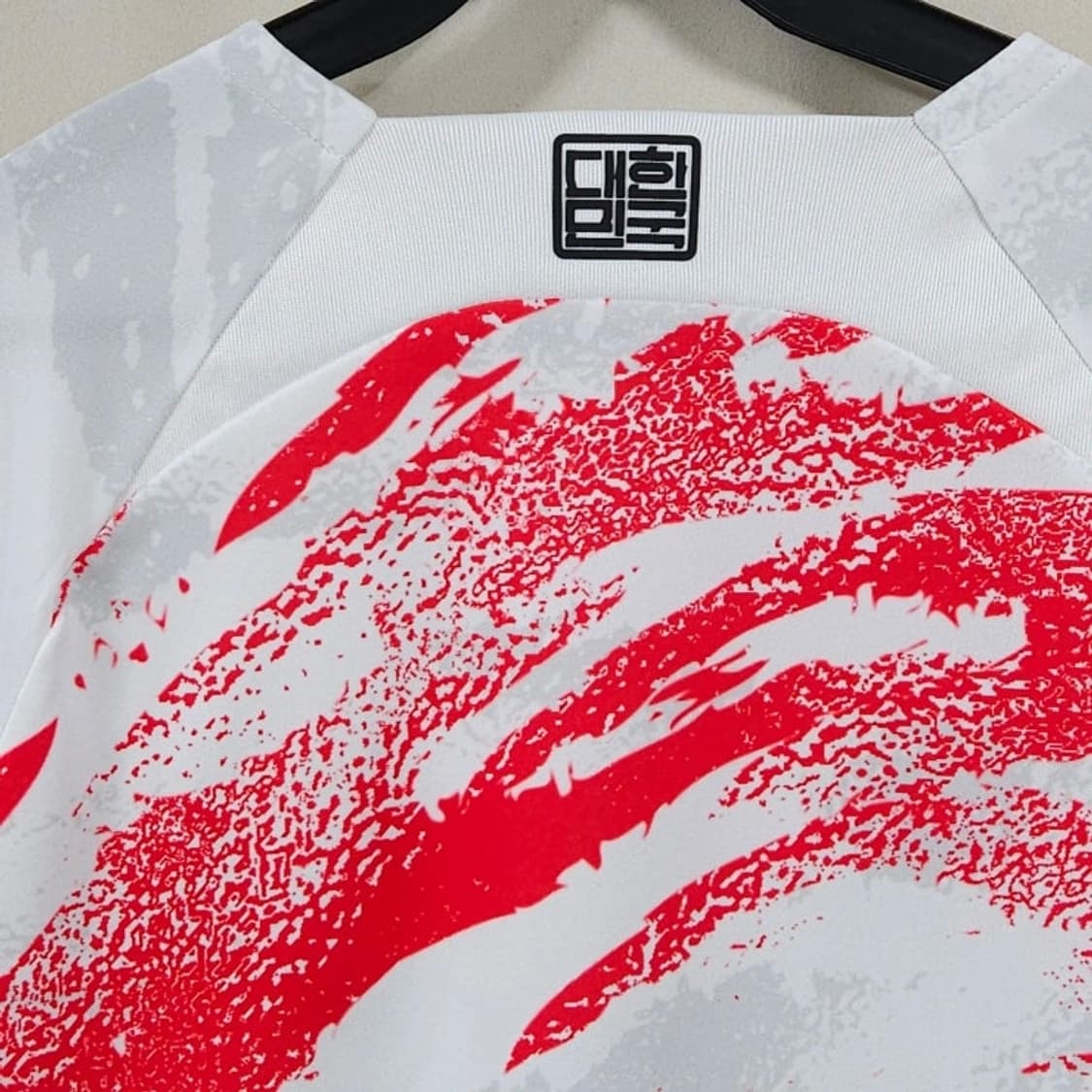 100 NIKE 나이키 대한민국2022국대 프리매치 반팔 유니폼 상품이미지6