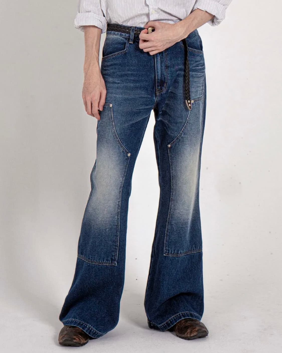 율러 플레어 팬츠 M사이즈 상품이미지2