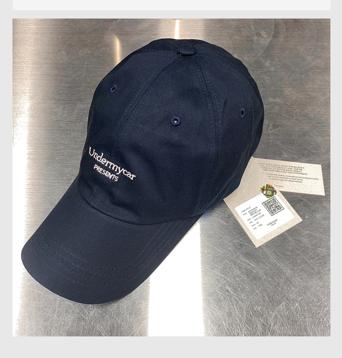 언더마이카 볼캡 모자 네이비 상품이미지1