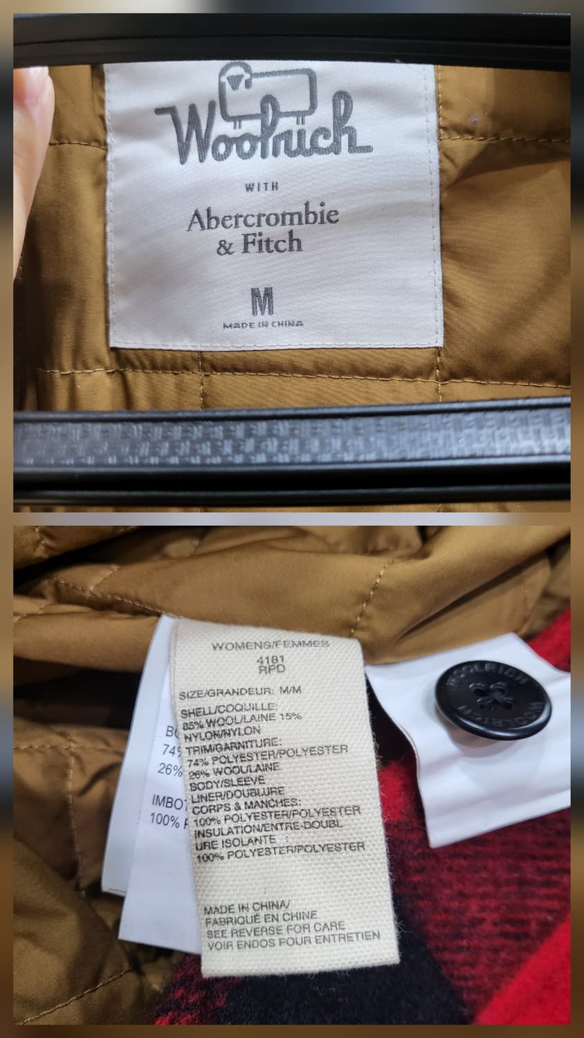 울리치X 아베크롬비 콜라보 울코트 상품이미지9