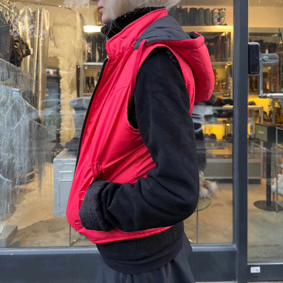 2007 빈티지 할리데이비슨 트라이벌 패딩 베스트 상품이미지7