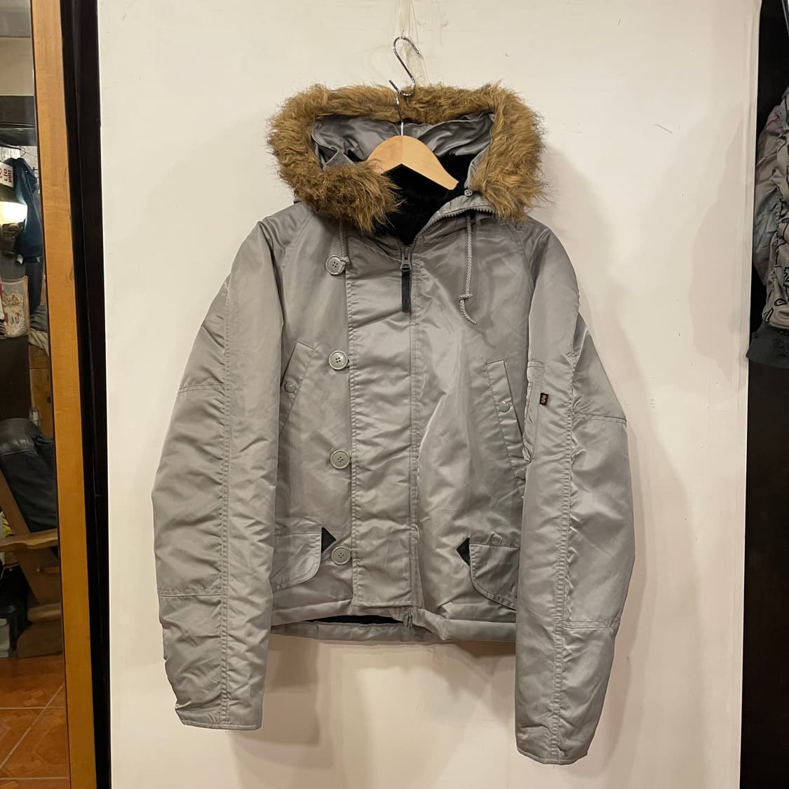 알파인더스트리 리메이크크롭봄버 M 상품이미지1