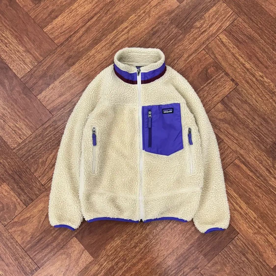 걸즈 M 파타고니아 레트로 플리스 집업 자켓  상품이미지1