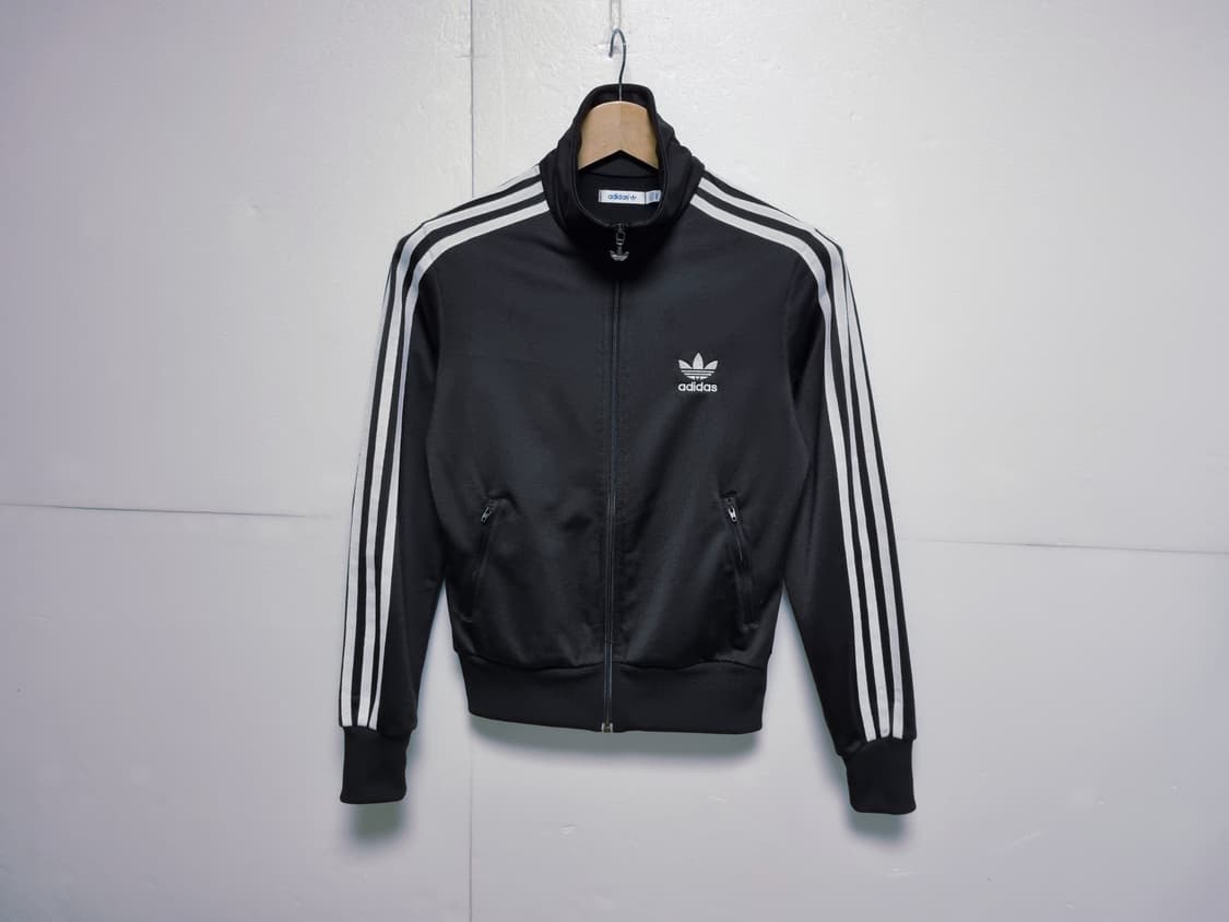 여성 아디다스 OG 파이어버드 검정 불꽃 트랙탑 져지 저지 검흰 블랙 상품이미지3