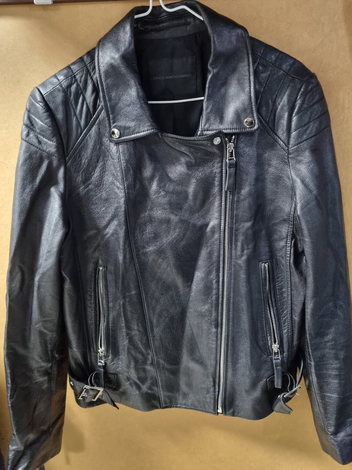 데무 여성 양가죽 라이더 자켓  상품이미지1