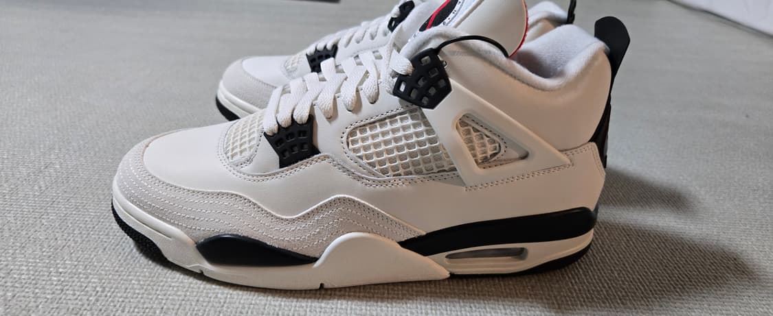 나이키 조던4 레트로 OG 화이트 285사이즈  상품이미지1