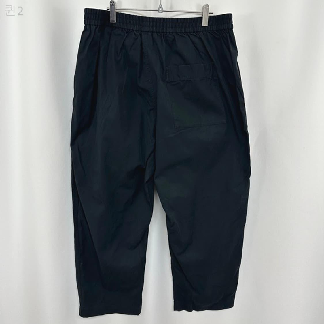 COS  코스 남자 밴딩 통넓은 바지 검정 L 상품이미지5