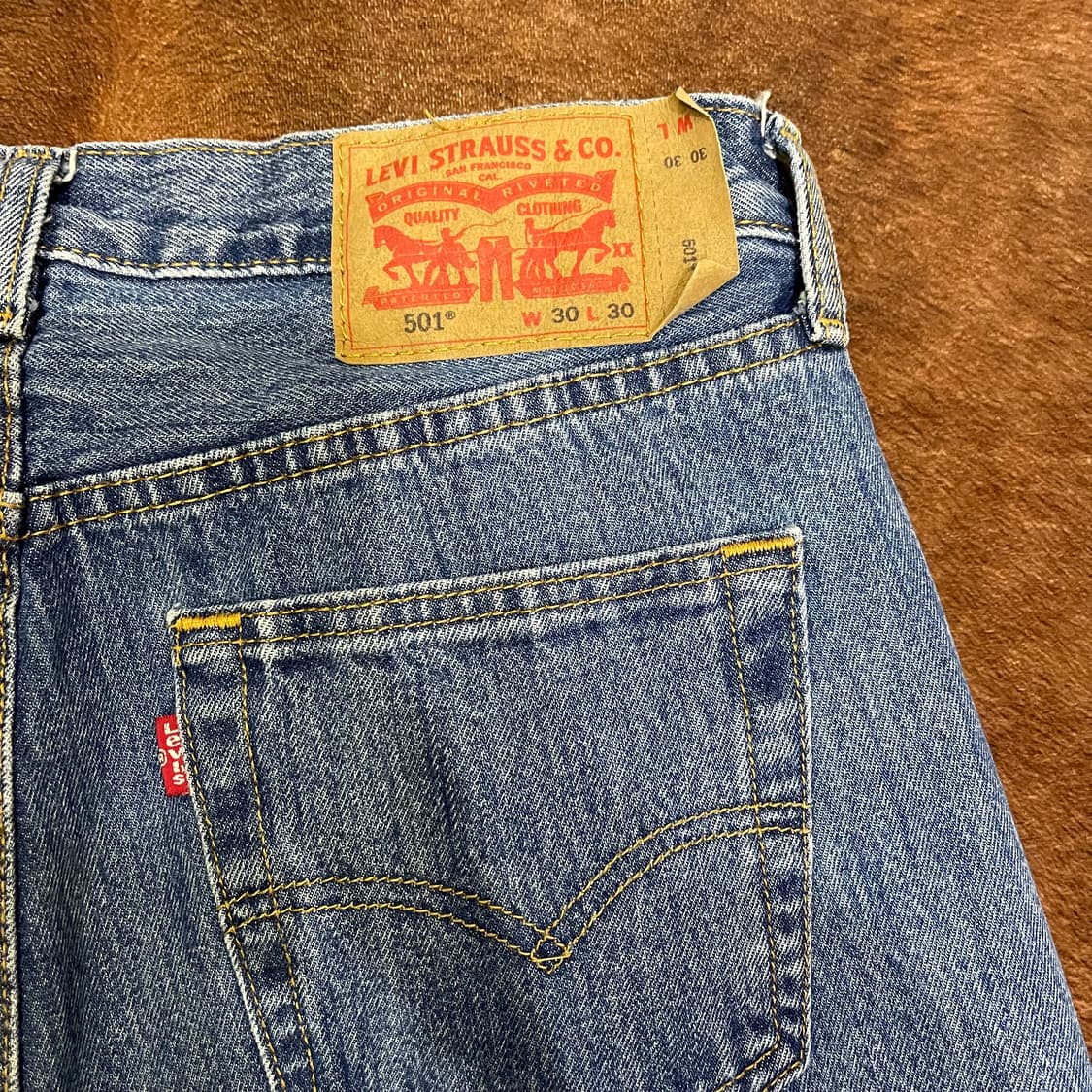 LEVI'S 501 w30l30 상품이미지7