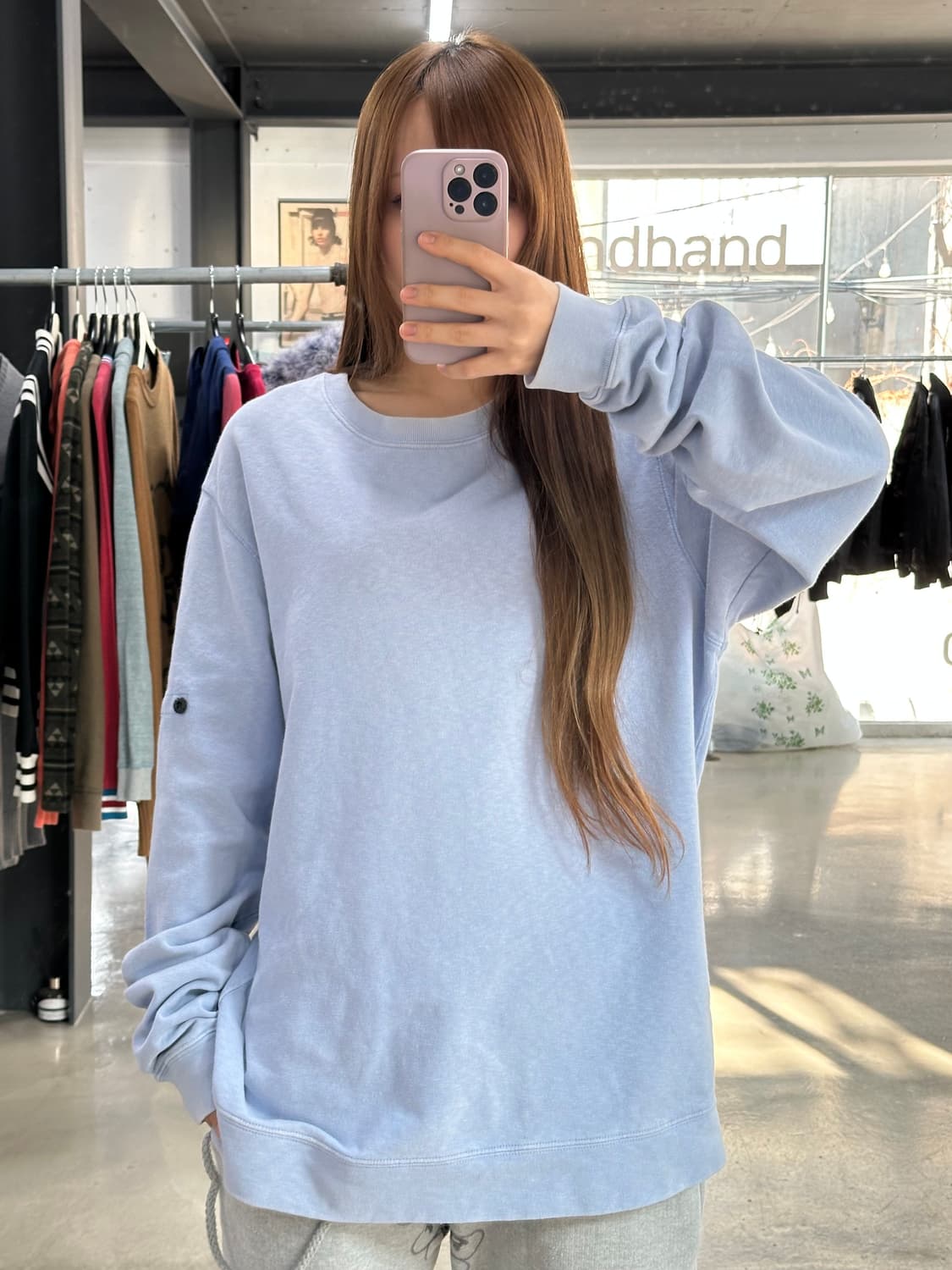 스톤아일랜드 맨투맨 소라  상품이미지3