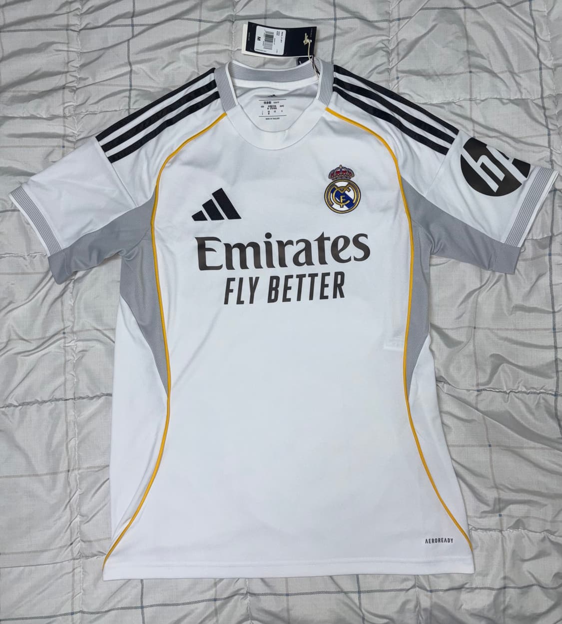 아디다스 레알 마드리드 2025/26 홈 저지 화이트 - KR 사이즈 M 상품이미지2