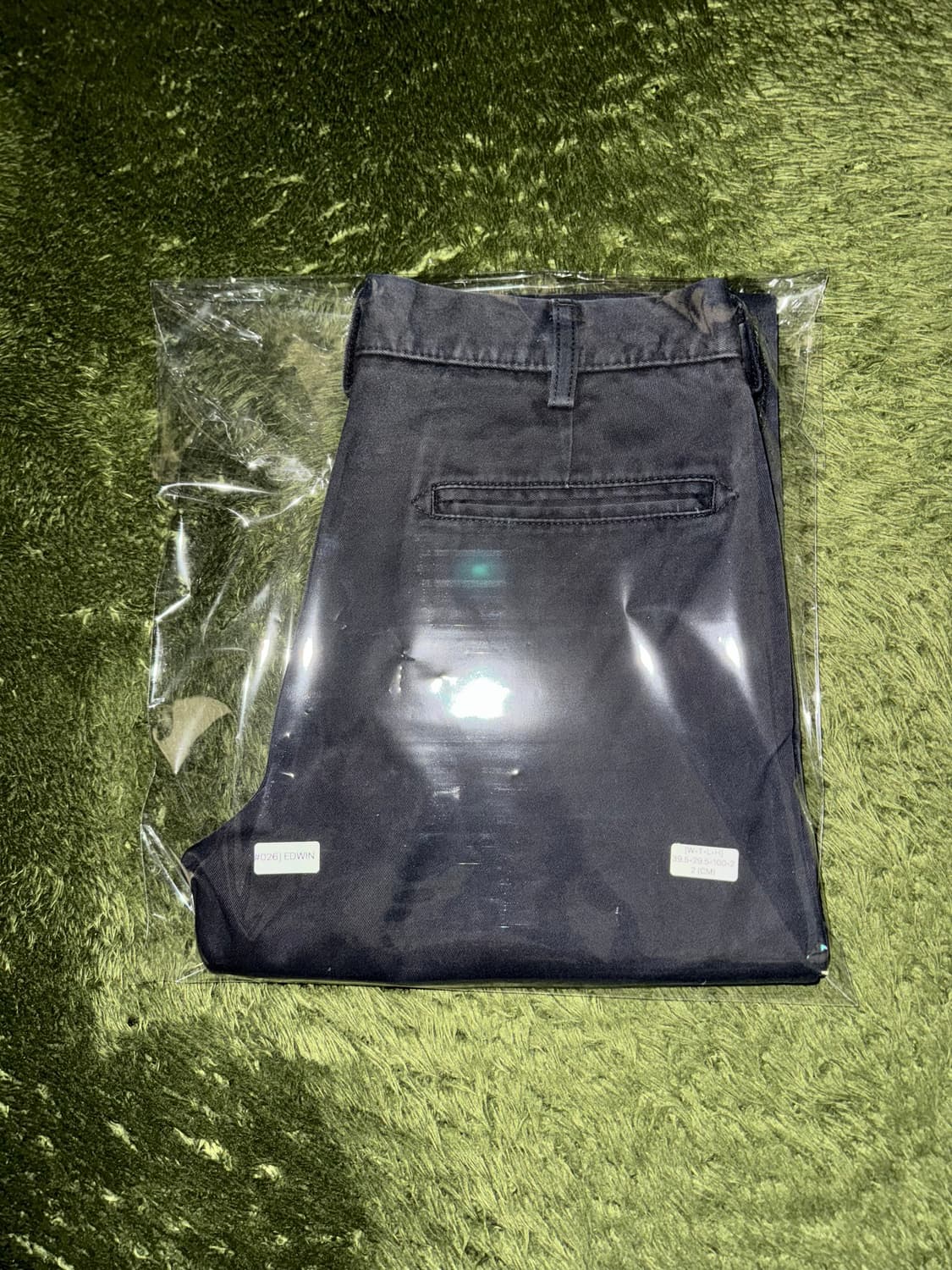 [30] 에드윈 재팬 503 빈티지 워싱 코튼 팬츠 블랙 상품이미지10