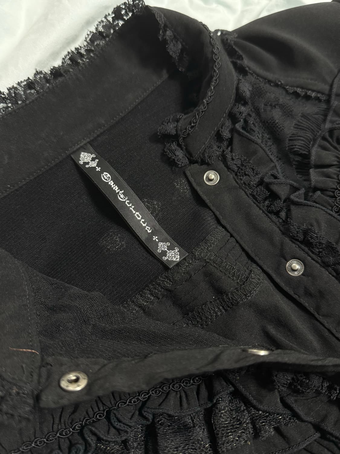 오즈온 ozz crece 반팔 블라우스 상품이미지4