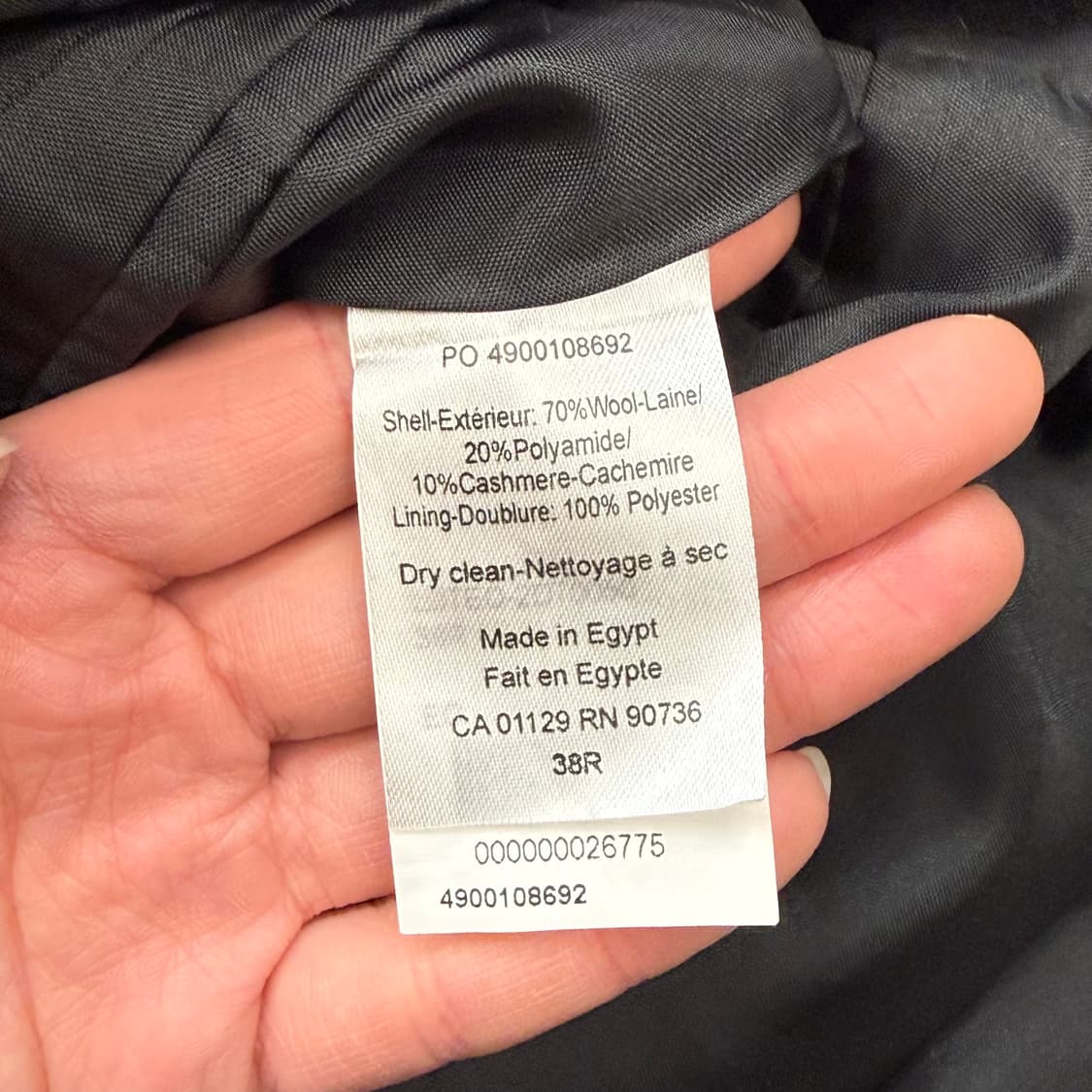 로렌 랄프로렌 캐시미어울코트 r2361 상품이미지6