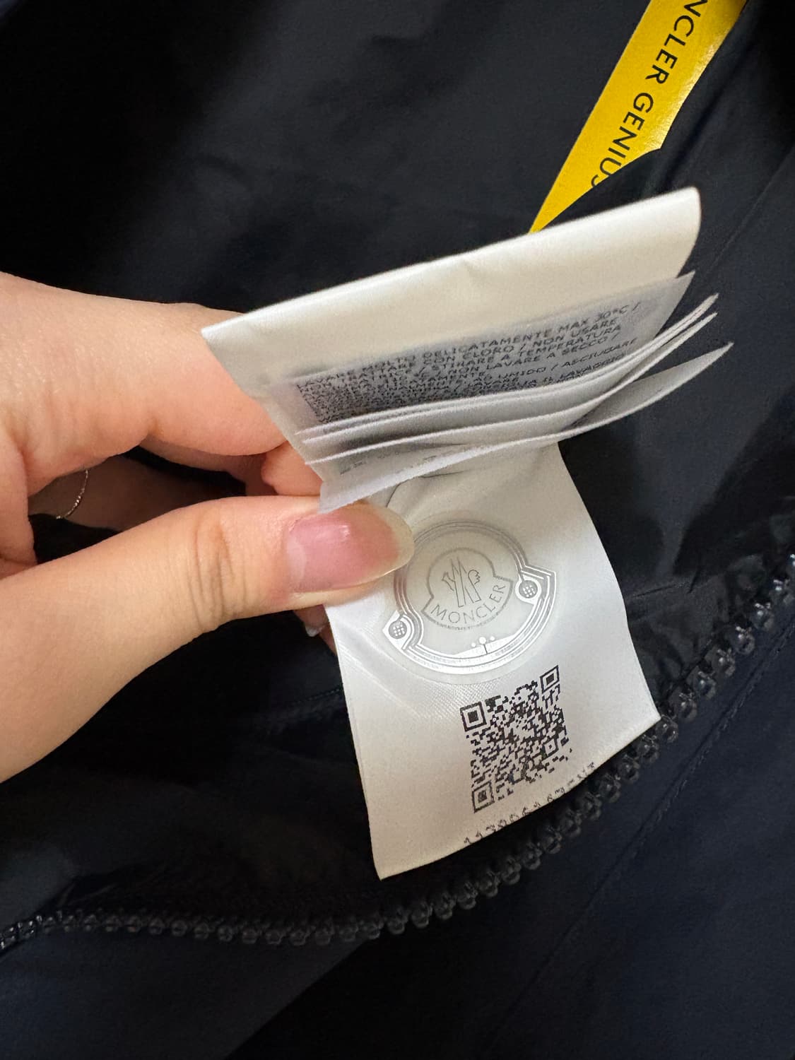 몽클레어 남성 지니어스 라인 네이비 3사이즈 상품이미지6