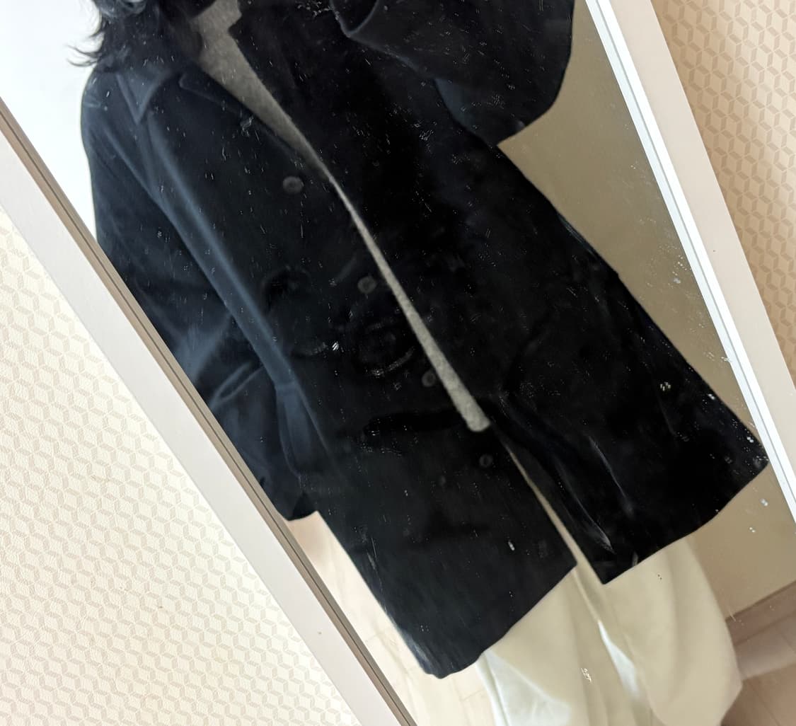 엣더베이글  블레 하프코트 새상품 울코트 상품이미지5