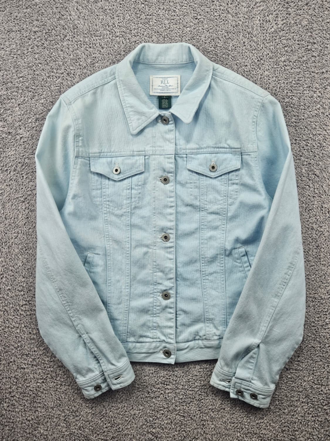 랄프로렌 RLL 라이트워싱 데님 트러커 자켓 ( L ) / 11634 상품이미지2