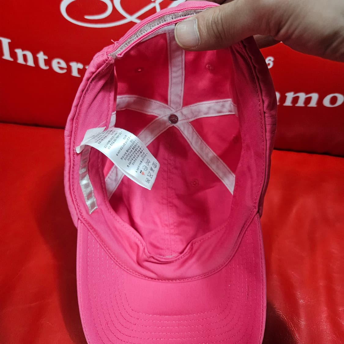 나이키 골프 스몰 로고 나일론 볼캡 Free 상품이미지5