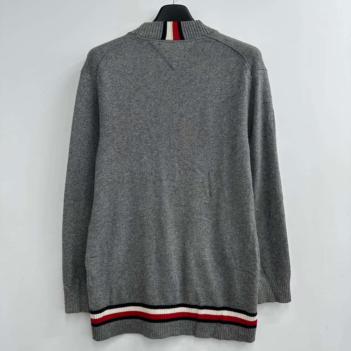 90 타미힐피거 남자 루즈핏 울 니트 가디건 상품이미지2