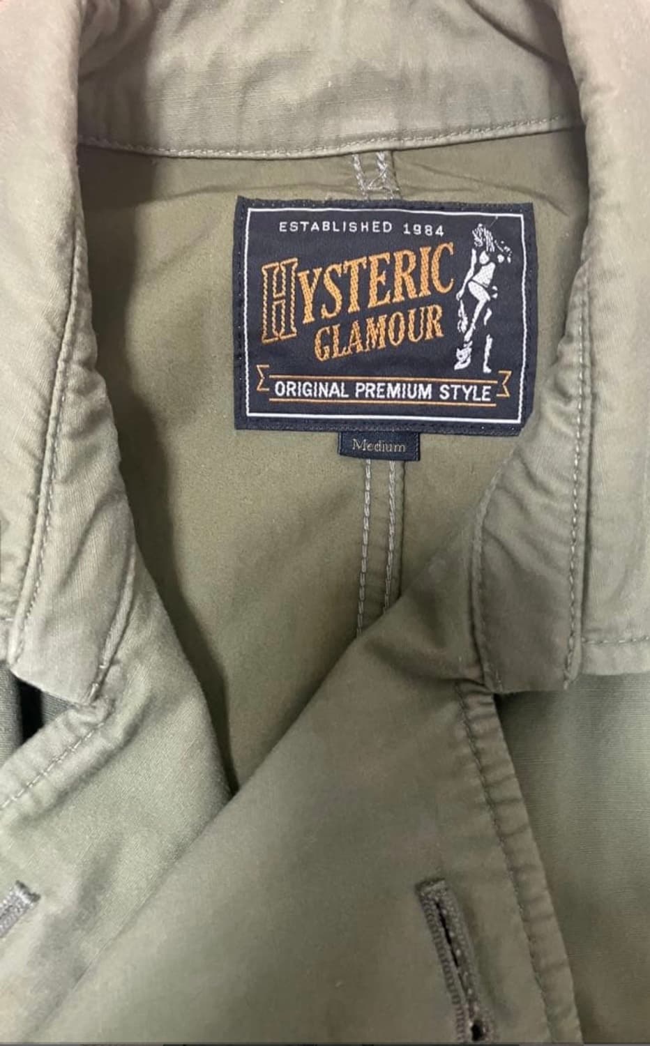 히스테릭글래머 밀리터리 피코트 상품이미지2