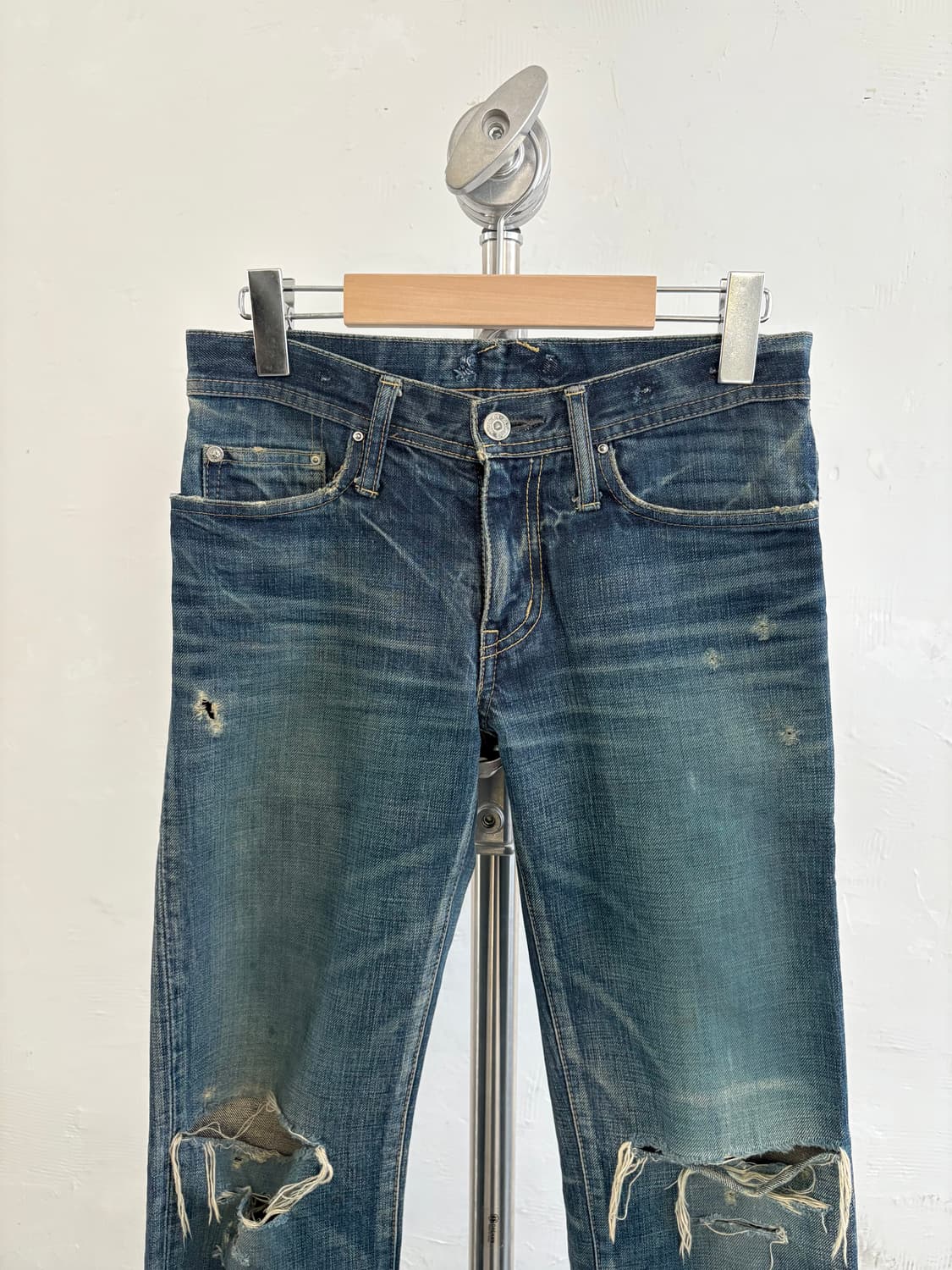 Hysteric Glamour 히스테릭글래머 데미지 데님 팬츠  상품이미지2