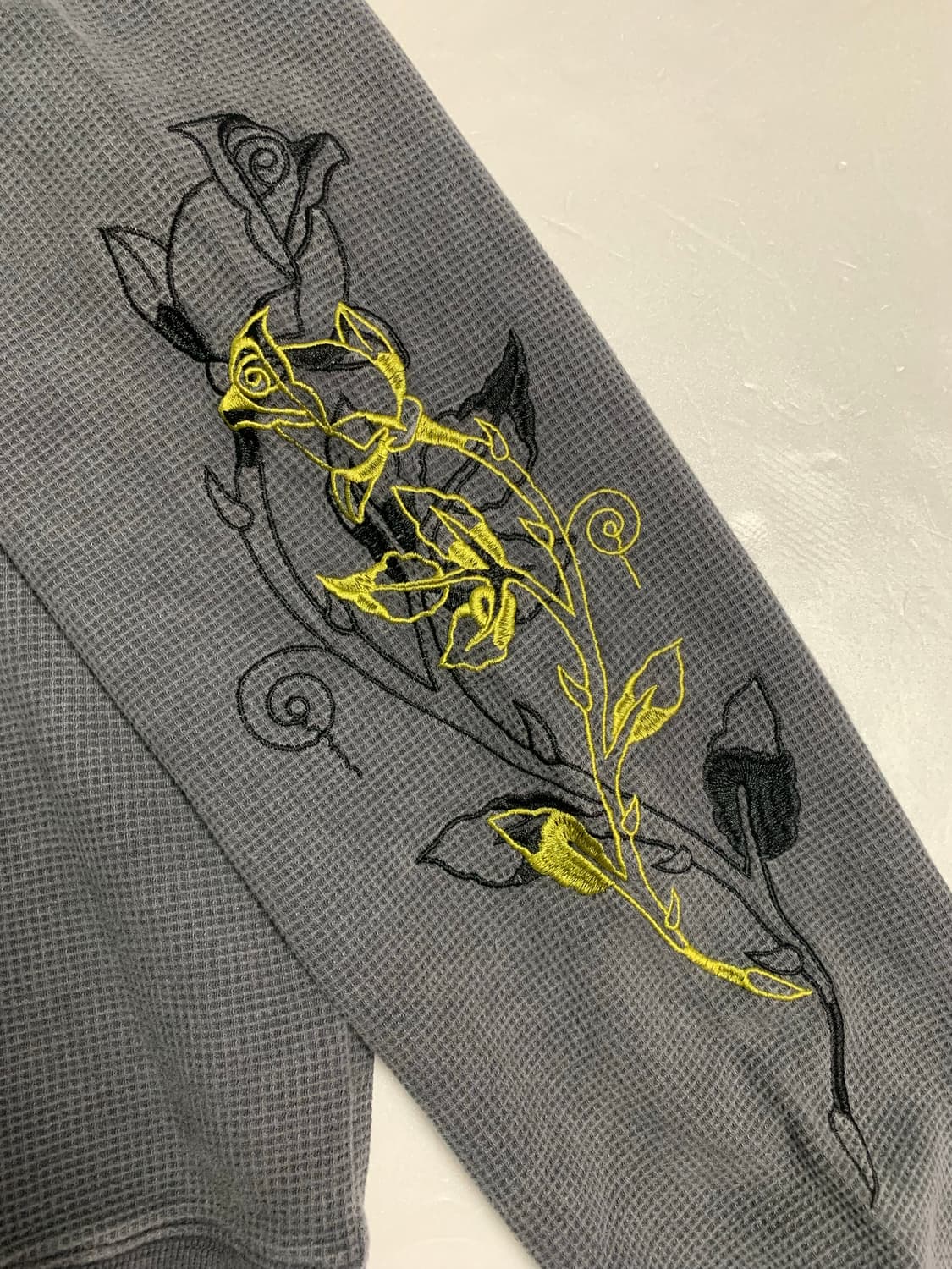 에드하디 워시드 와플 써멀 후드집업 상품이미지7