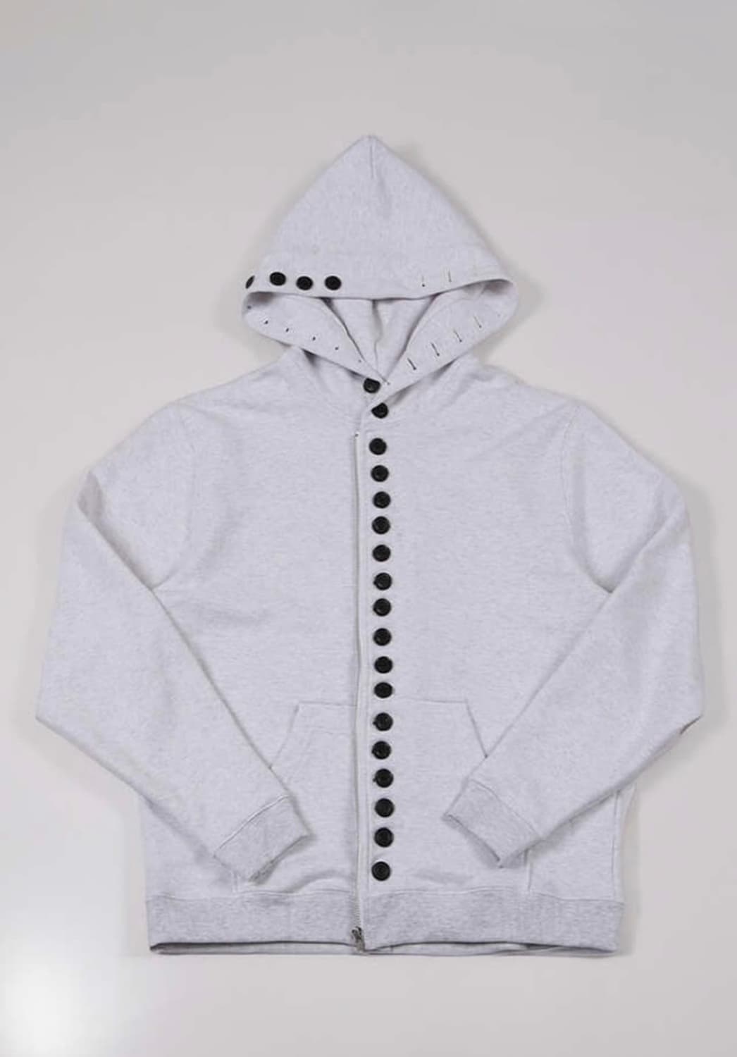 더즌매터 버튼 후드집업 상품이미지1