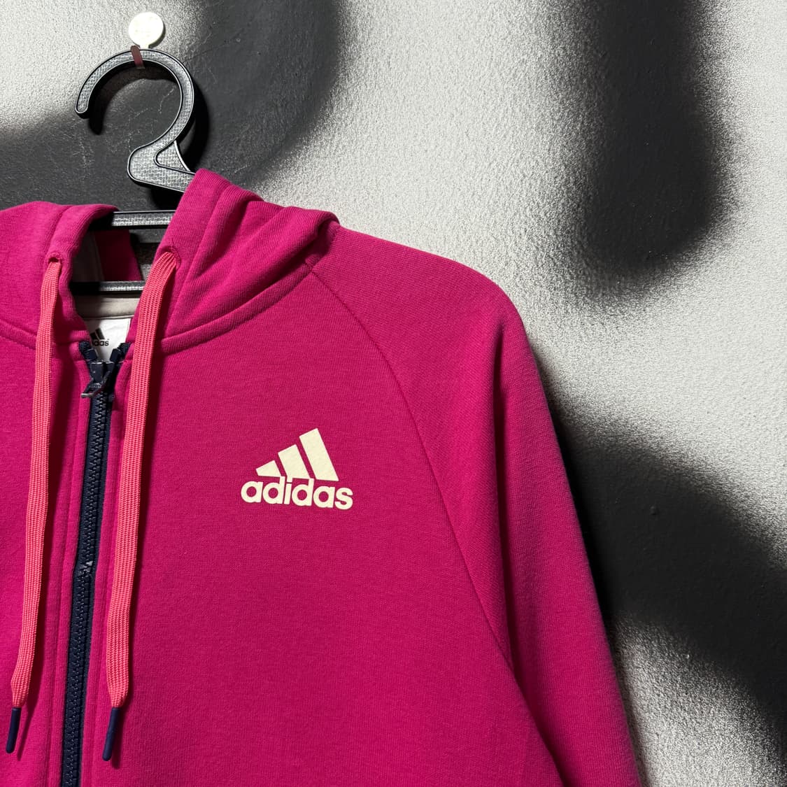 아디다스 올드스쿨 핫 핑크 지뢰계 집업 후디 상품이미지4